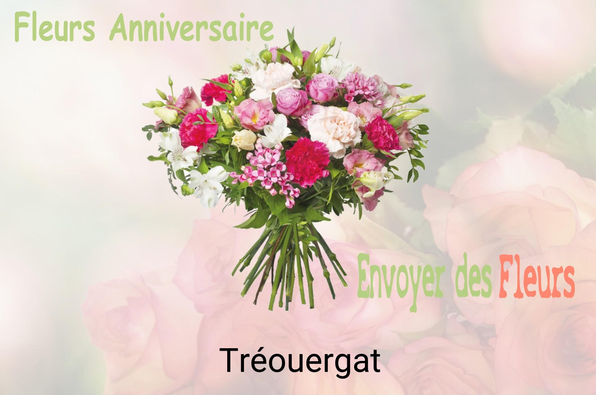 Bouquet de fleurs d’anniversaire livré à Tréouergat