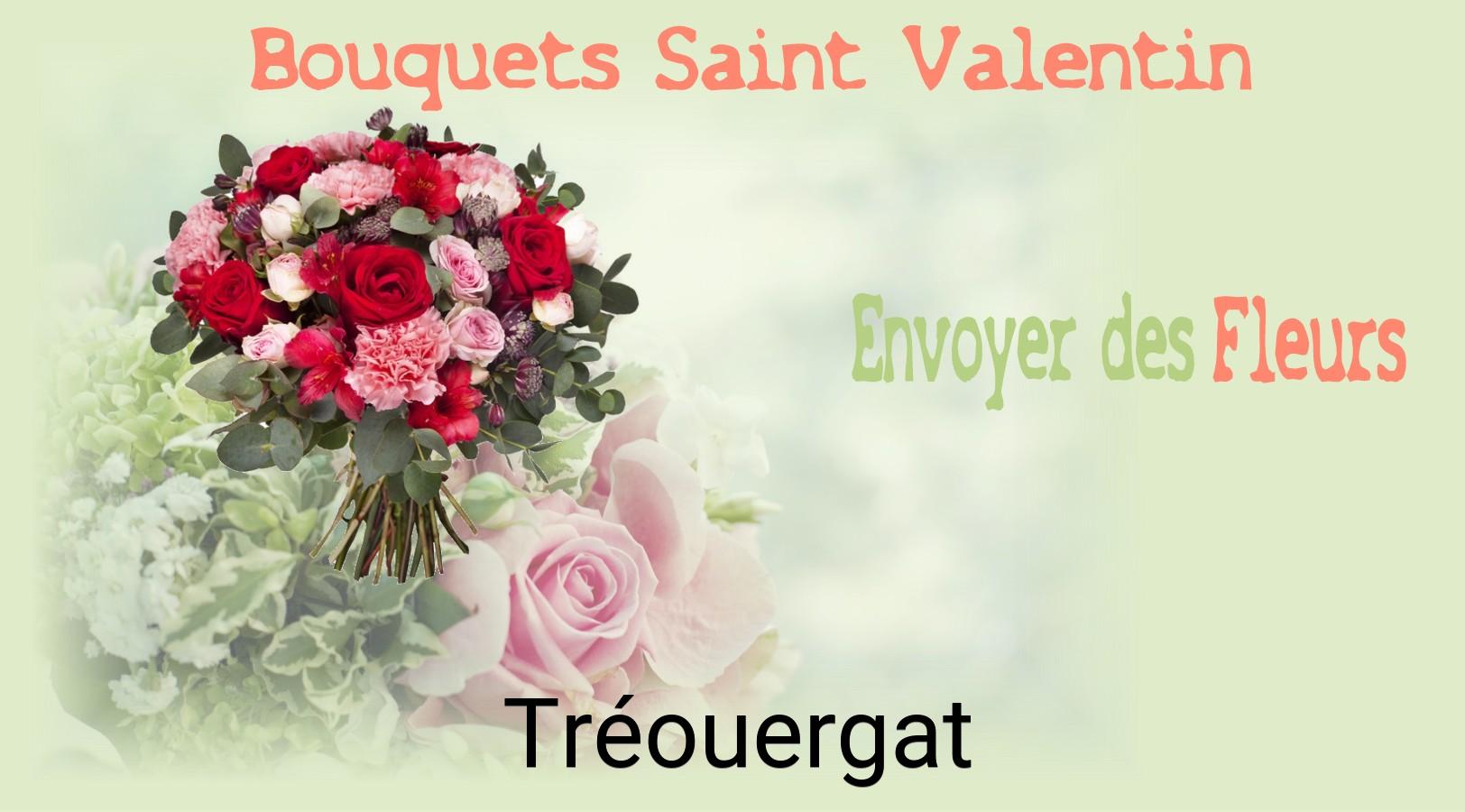 Roses de Saint-Valentin livrées à Tréouergat